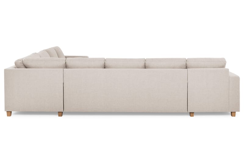 Crazy 7-sits Vändbar L-formad XX-Large Hörnsoffa i Tyg - Beige - Products - Möbler - Soffa - Hörnsoffa