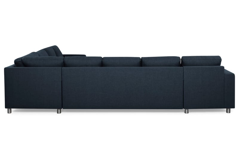 Crazy 7-sits Vändbar L-formad XX-Large Hörnsoffa i Tyg - Blå - Products - Möbler - Soffa - Hörnsoffa