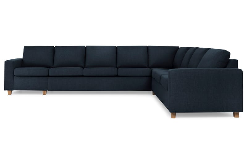 Crazy 7-sits Vändbar L-formad XX-Large Hörnsoffa i Tyg - Blå - Products - Möbler - Soffa - Hörnsoffa