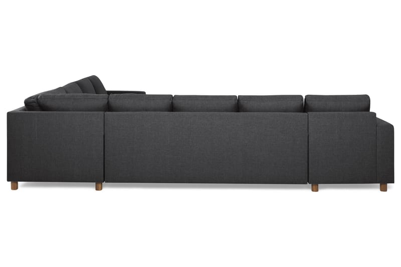 Crazy 7-sits Vändbar L-formad XX-Large Hörnsoffa i Tyg - Mörkgrå - Products - Möbler - Soffa - Hörnsoffa