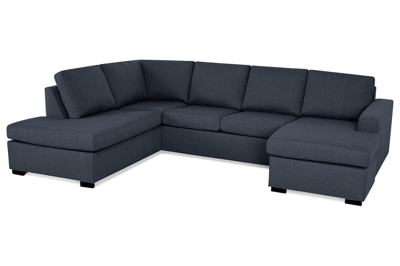 Crazy U-soffa Large Divan Höger - Mörkblå - Products - Möbler - Soffa - U-soffa