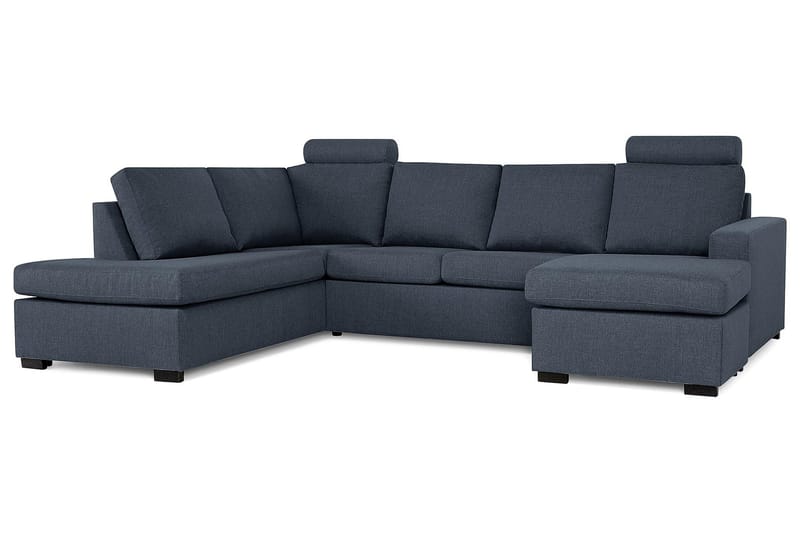 Crazy U-soffa Large Divan Höger - Mörkblå - Products - Möbler - Soffa - U-soffa