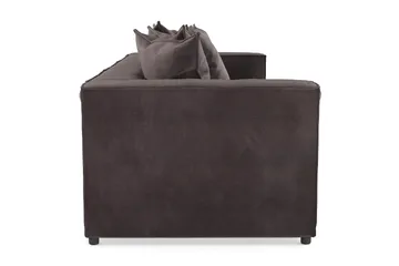 Cubo 4-sits Djup Modulsoffa i Sammet - Mörkgrå - Products - Möbler - Soffa - 3 sits soffa