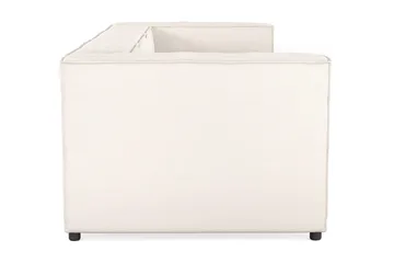 Cubo 4-sits Djup Modulsoffa i Tyg - Vit - Products - Möbler - Soffa - 3 sits soffa
