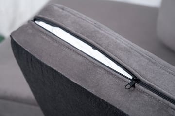 Divansoffa i grått sammet - Copenhagen - Mörkgrå - Products - Möbler - Soffa - Sammetssoffa