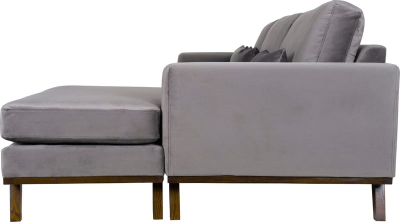 Divansoffa i grått sammet - Copenhagen - Mörkgrå - Products - Möbler - Soffa - Sammetssoffa