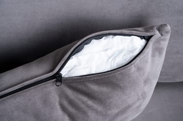 Divansoffa i grått sammet - Copenhagen - Mörkgrå - Products - Möbler - Soffa - Sammetssoffa