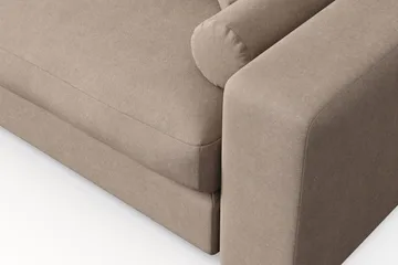 Arken Lyx 3-sits Vändbar L-formad Djup Divansoffa i Tyg - Beige - Products - Möbler - Soffa - Divansoffa & schäslongsoffa - 3 sits soffa med divan