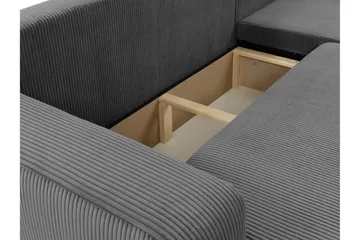 Barile Soffa med Divan 3-sits - Rosa - Products - Möbler - Soffa - Divansoffa & schäslongsoffa - 3 sits soffa med divan