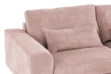 Copenhagen 4-sits Högervänd L-formad Divansoffa i Manchester - Rosa - Products - Möbler - Soffa - Divansoffa & schäslongsoffa - 4 sits soffa med divan