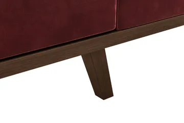 Copenhagen 4-sits Högervänd L-formad Divansoffa i Sammet - Lila - Products - Möbler - Soffa - Divansoffa & schäslongsoffa - 4 sits soffa med divan