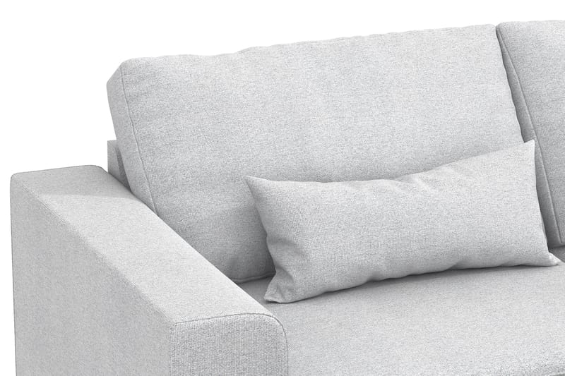 Copenhagen 4-sits Högervänd L-formad Schäslongsoffa i Tyg - Ljusgrå - Products - Möbler - Soffa - Divansoffa & schäslongsoffa - 4 sits soffa med divan