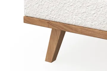 Copenhagen 4-sits Vänstervänd L-formad Divansoffa i Bouclé - Vit - Products - Möbler - Soffa - Divansoffa & schäslongsoffa - 4 sits soffa med divan