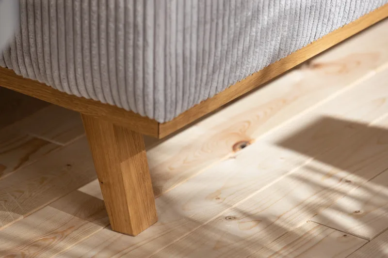 Copenhagen 4-sits Vänstervänd L-formad Divansoffa i Manchester - Ljusgrå - Products - Möbler - Soffa - Divansoffa & schäslongsoffa - 4 sits soffa med divan