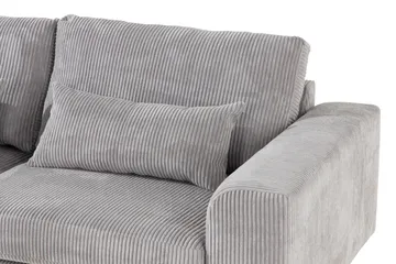 Copenhagen 4-sits Vänstervänd L-formad Divansoffa i Manchester - Ljusgrå - Products - Möbler - Soffa - Divansoffa & schäslongsoffa - 4 sits soffa med divan