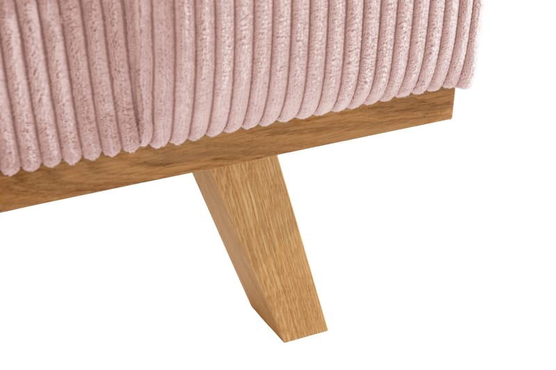 Copenhagen 4-sits Vänstervänd L-formad Divansoffa i Manchester - Rosa - Products - Möbler - Soffa - Divansoffa & schäslongsoffa - 4 sits soffa med divan