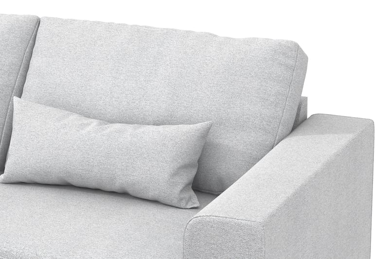 Copenhagen 4-sits Vänstervänd L-formad Divansoffa i Tyg - Ljusgrå - Products - Möbler - Soffa - Divansoffa & schäslongsoffa - 4 sits soffa med divan