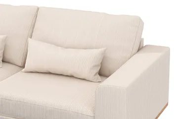 Copenhagen 4-sits Vänstervänd L-formad Schäslongsoffa i Manchester - Beige - Products - Möbler - Soffa - Divansoffa & schäslongsoffa - 4 sits soffa med divan