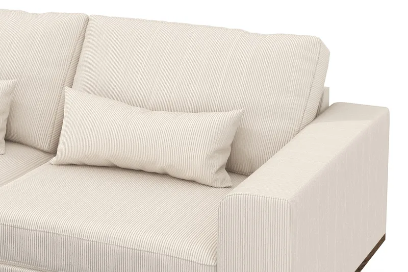 Copenhagen 4-sits Vänstervänd L-formad Schäslongsoffa i Manchester - Beige - Products - Möbler - Soffa - Divansoffa & schäslongsoffa - 4 sits soffa med divan