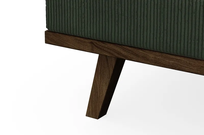 Copenhagen 4-sits Vänstervänd L-formad Schäslongsoffa i Manchester - Mörkgrön - Products - Möbler - Soffa - Divansoffa & schäslongsoffa - 4 sits soffa med divan