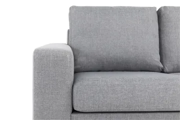 Crazy 3-sits Högervänd L-formad Schäslongsoffa i Tyg - Grå - Products - Möbler - Soffa - Divansoffa & schäslongsoffa - 2 sits soffa med divan
