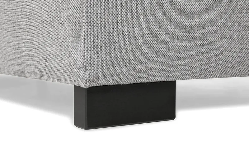 Crazy 3-sits Högervänd L-formad Schäslongsoffa i Tyg - Grå - Products - Möbler - Soffa - Divansoffa & schäslongsoffa - 2 sits soffa med divan