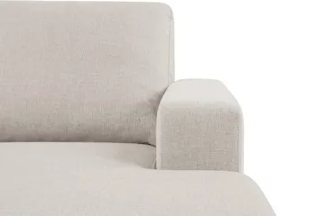 Crazy 3-sits Vändbar L-formad Divansoffa i Tyg - Beige - Products - Möbler - Soffa - Divansoffa & schäslongsoffa - 3 sits soffa med divan
