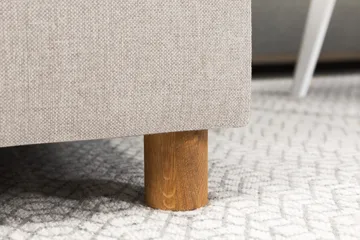 Crazy 3-sits Vändbar L-formad Divansoffa i Tyg - Beige - Products - Möbler - Soffa - Divansoffa & schäslongsoffa - 3 sits soffa med divan