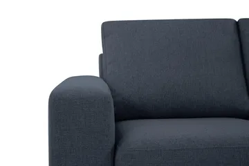 Crazy 3-sits Vändbar L-formad Divansoffa i Tyg - Blå - Products - Möbler - Soffa - Divansoffa & schäslongsoffa - 3 sits soffa med divan