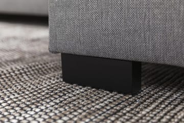 Crazy 3-sits Vändbar L-formad Divansoffa i Tyg - Grå - Products - Möbler - Soffa - Divansoffa & schäslongsoffa - 3 sits soffa med divan