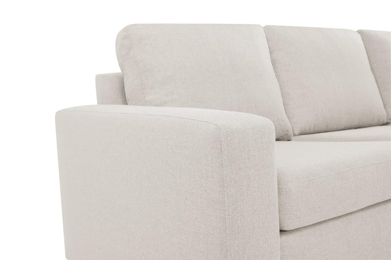 Crazy 4-sits Högervänd L-formad Schäslongsoffa i Tyg - Beige - Products - Möbler - Soffa - Divansoffa & schäslongsoffa - 3 sits soffa med divan