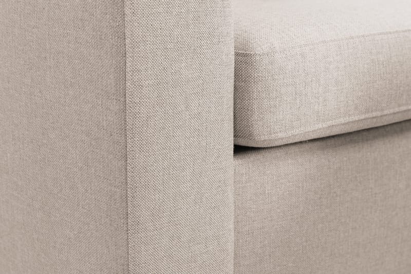 Crazy 4-sits Högervänd L-formad Schäslongsoffa i Tyg - Beige - Products - Möbler - Soffa - Divansoffa & schäslongsoffa - 3 sits soffa med divan
