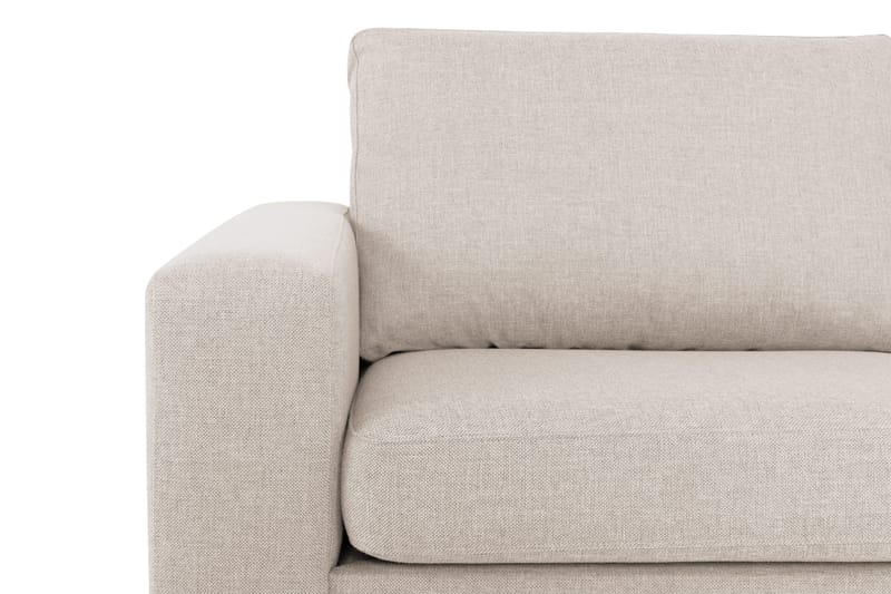 Crazy 4-sits Högervänd L-formad Schäslongsoffa i Tyg - Beige - Products - Möbler - Soffa - Divansoffa & schäslongsoffa - 3 sits soffa med divan