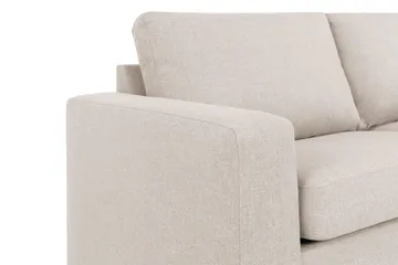 Crazy 4-sits Högervänd L-formad Schäslongsoffa i Tyg - Beige - Products - Möbler - Soffa - Divansoffa & schäslongsoffa - 3 sits soffa med divan