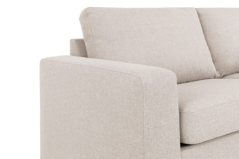 Crazy 4-sits Högervänd L-formad Schäslongsoffa i Tyg - Beige - Products - Möbler - Soffa - Divansoffa & schäslongsoffa - 3 sits soffa med divan