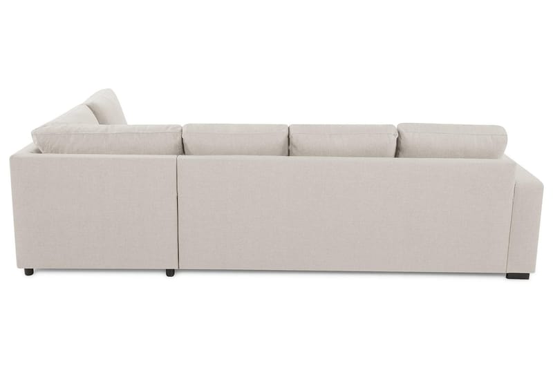 Crazy 4-sits Högervänd L-formad Schäslongsoffa i Tyg - Beige - Products - Möbler - Soffa - Divansoffa & schäslongsoffa - 3 sits soffa med divan