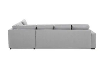 Crazy 4-sits Högervänd L-formad Schäslongsoffa i Tyg - Grå - Products - Möbler - Soffa - Divansoffa & schäslongsoffa - 3 sits soffa med divan