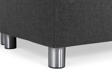 Crazy 4-sits Högervänd U-formad Large Soffa med Divan och Schäslong i Tyg - Antracit - Products - Möbler - Soffa - Divansoffa & schäslongsoffa - 3 sits soffa med divan