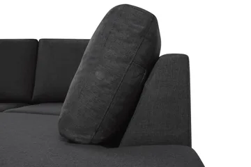 Crazy 4-sits Högervänd U-formad Large Soffa med Divan och Schäslong i Tyg - Antracit - Products - Möbler - Soffa - Divansoffa & schäslongsoffa - 3 sits soffa med divan
