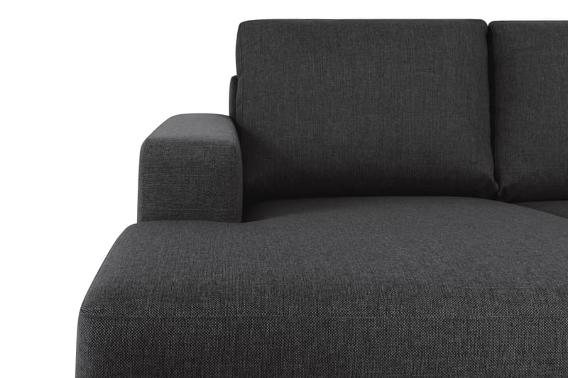 Crazy 4-sits Högervänd U-formad Large Soffa med Divan och Schäslong i Tyg - Antracit - Products - Möbler - Soffa - Divansoffa & schäslongsoffa - 3 sits soffa med divan