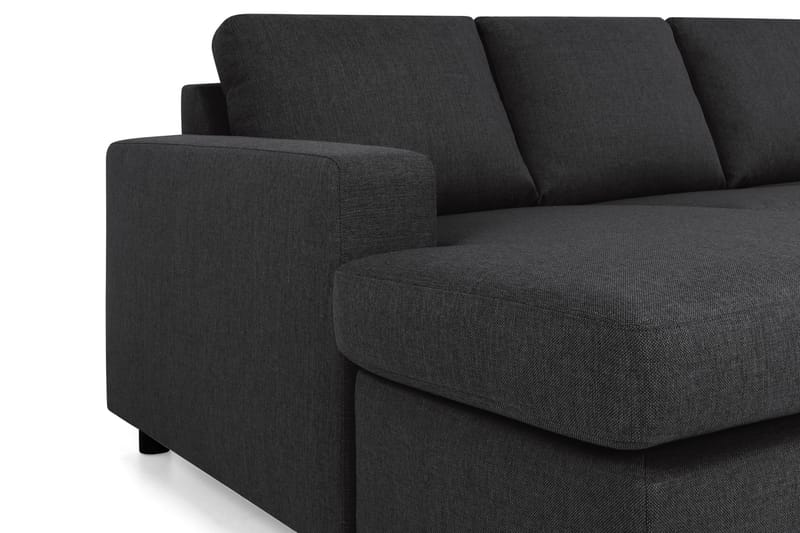 Crazy 4-sits Högervänd U-formad Large Soffa med Divan och Schäslong i Tyg - Antracit - Products - Möbler - Soffa - Divansoffa & schäslongsoffa - 4 sits soffa med divan