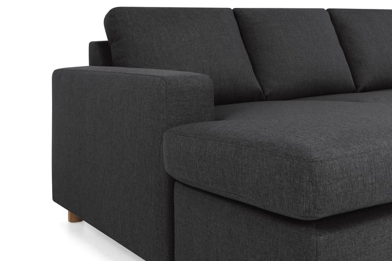 Crazy 4-sits Högervänd U-formad Large Soffa med Divan och Schäslong i Tyg - Antracit - Products - Möbler - Soffa - Divansoffa & schäslongsoffa - 3 sits soffa med divan
