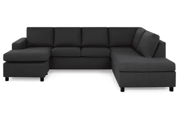 Runda svarta ben Crazy,Svart - Grey