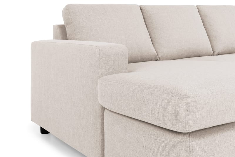Crazy 4-sits Högervänd U-formad Large Soffa med Divan och Schäslong i Tyg - Beige - Products - Möbler - Soffa - Divansoffa & schäslongsoffa - 4 sits soffa med divan