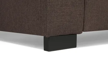 Crazy 4-sits Högervänd U-formad Large Soffa med Divan och Schäslong i Tyg - Brun - Products - Möbler - Soffa - Divansoffa & schäslongsoffa - 4 sits soffa med divan