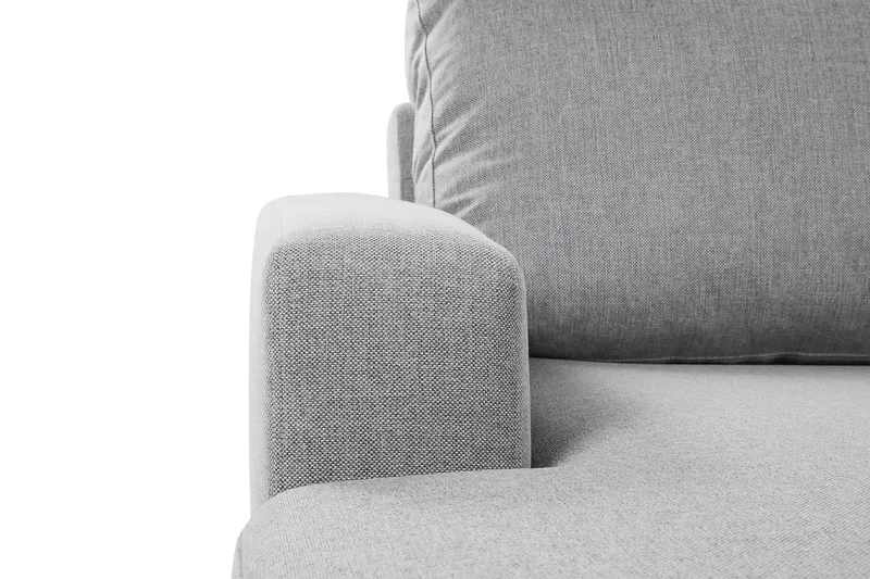 Crazy 4-sits Högervänd U-formad Large Soffa med Divan och Schäslong i Tyg - Grå - Products - Möbler - Soffa - Divansoffa & schäslongsoffa - 4 sits soffa med divan
