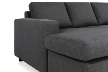 Crazy 4-sits Högervänd U-formad Large Soffa med Divan och Schäslong i Tyg - Mörkgrå - Products - Möbler - Soffa - Divansoffa & schäslongsoffa - 4 sits soffa med divan
