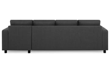 Crazy 4-sits Vändbar L-formad Divansoffa i Tyg - Antracit - Products - Möbler - Soffa - Divansoffa & schäslongsoffa - 4 sits soffa med divan