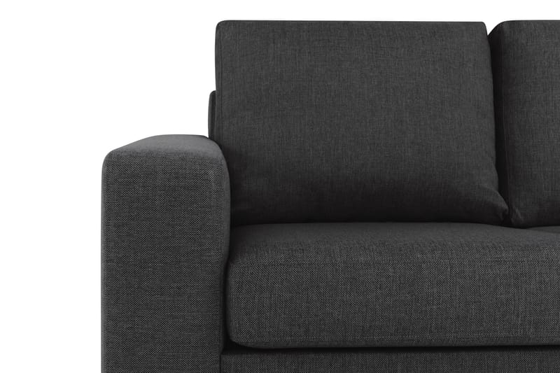Crazy 4-sits Vändbar L-formad Divansoffa i Tyg - Antracit - Products - Möbler - Soffa - Divansoffa & schäslongsoffa - 4 sits soffa med divan