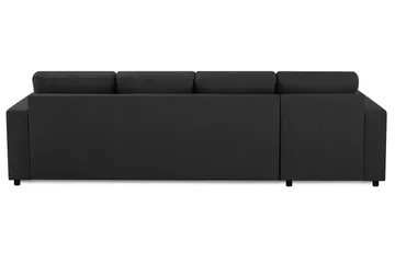 Crazy 4-sits Vändbar L-formad Divansoffa i Tyg - Antracit - Products - Möbler - Soffa - Divansoffa & schäslongsoffa - 4 sits soffa med divan
